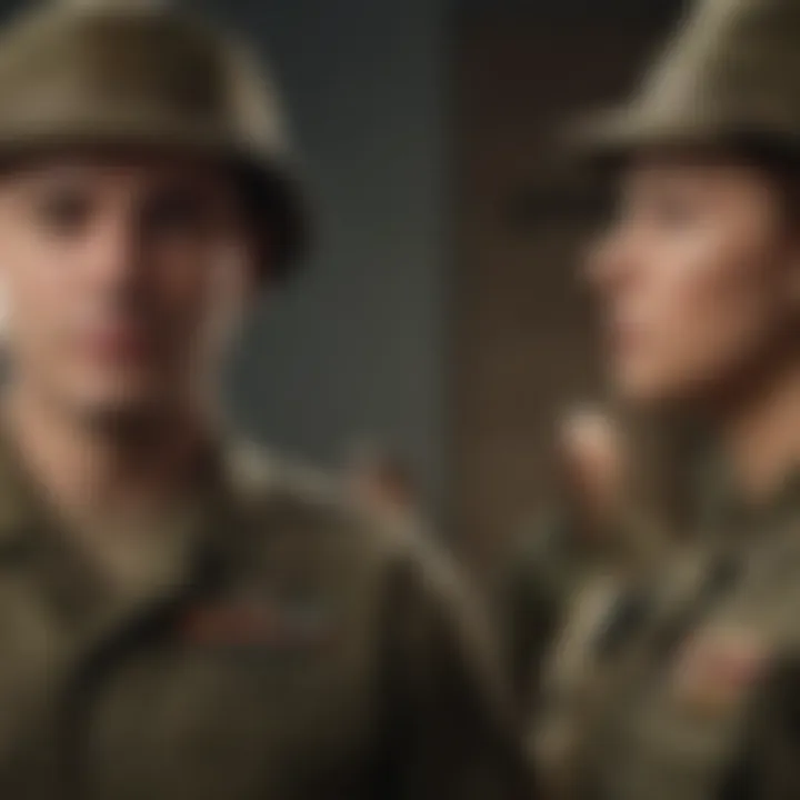 Visual representation of advantages and disadvantages of military loans