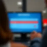 Digital banking interface showing money transfer options