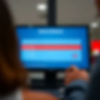 Digital banking interface showing money transfer options