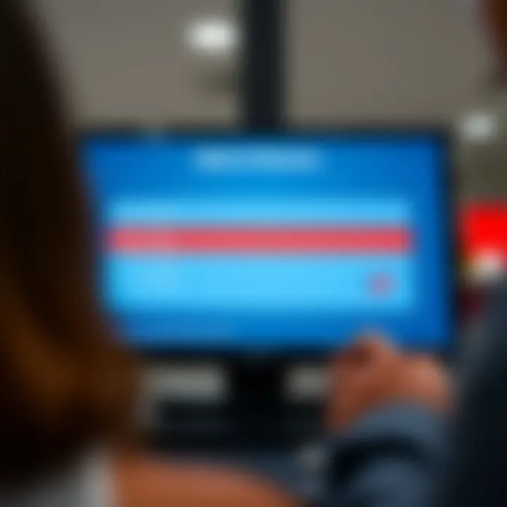 Digital banking interface showing money transfer options