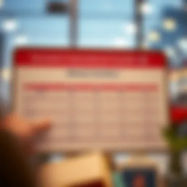 Comparison chart of domestic and international transfer options