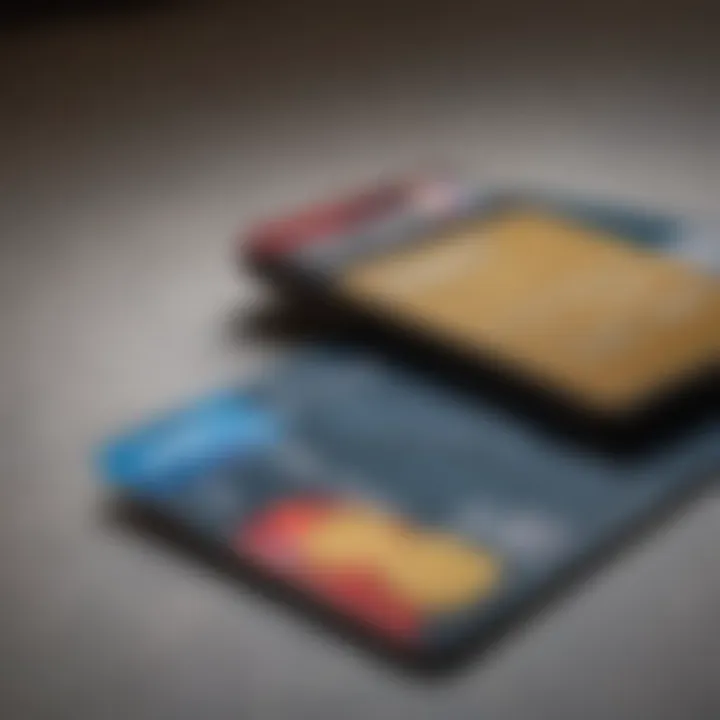 Conceptual image representing strategic use of credit cards