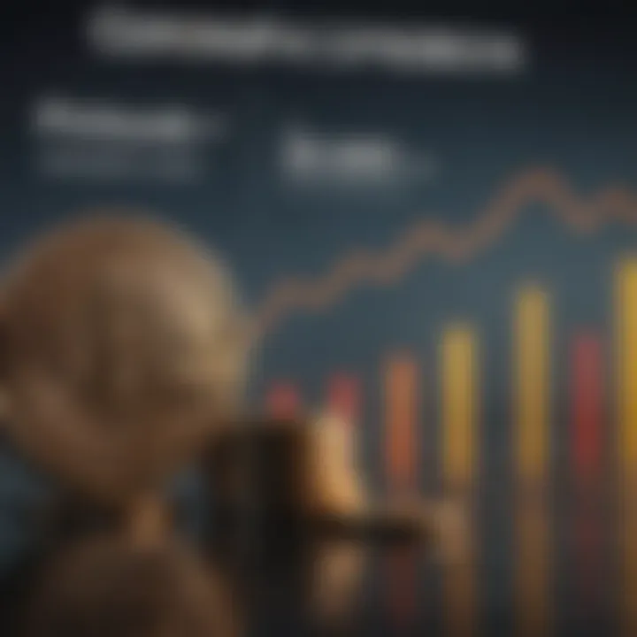 Graph depicting interest rate trends over the past decade