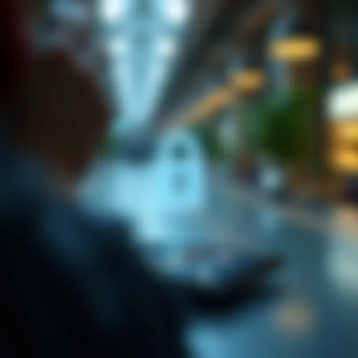 Visualization of seamless integration between apps