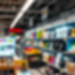 eBay marketplace interface showcasing various products