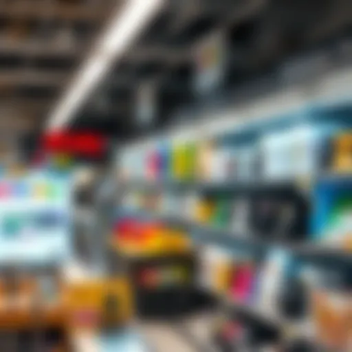 eBay marketplace interface showcasing various products