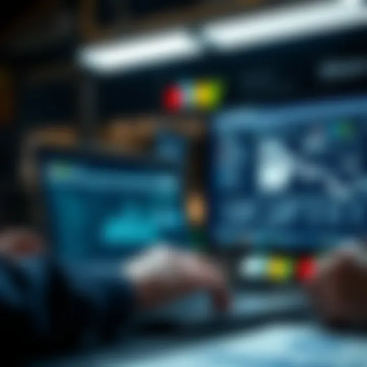 illustration of secure online transaction