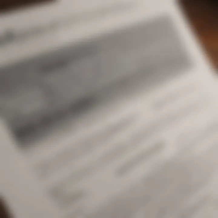 Close-up of a salvage title document