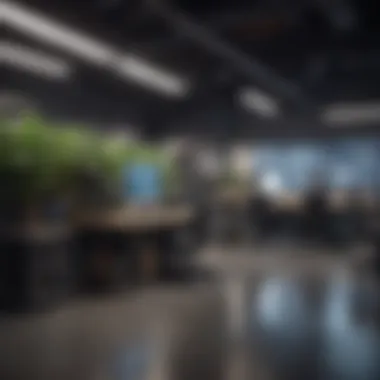 Empowering Technology: Inside a Tech Incubator A tech incubator featuring cutting-edge technology and resources