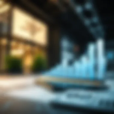 A conceptual image illustrating future trends in business