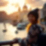 Luxury Travel Experience with Bonvoy Rewards Scenic travel destination highlighting luxury experiences