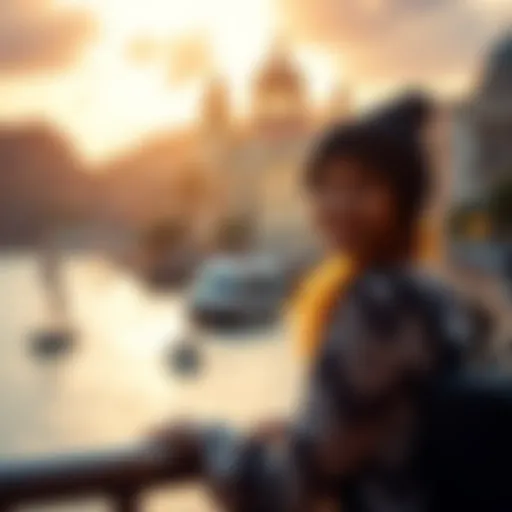 Luxury Travel Experience with Bonvoy Rewards Scenic travel destination highlighting luxury experiences