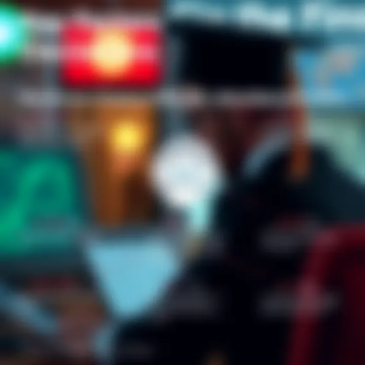 Infographic summarizing key factors influencing finance education decisions