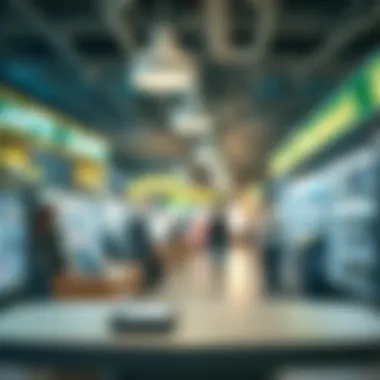 A detailed representation of the loan application journey