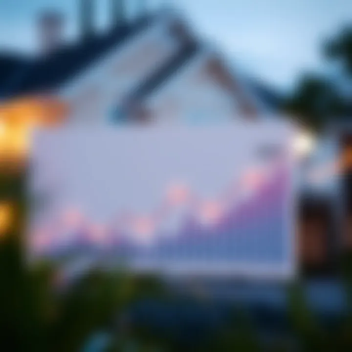 A graph illustrating market trends in Bay Area real estate.