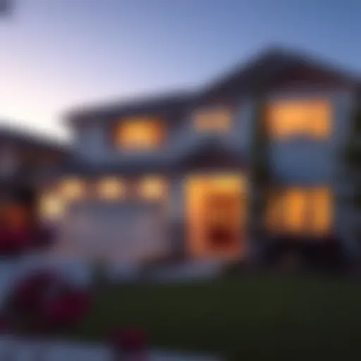 A modern Bay Area home showcasing attractive curb appeal.