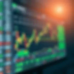 Real-time forex market data display