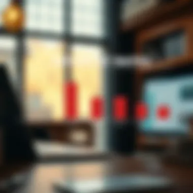 Comparing Interest Rates Graphic illustrating interest rates comparison among loan providers