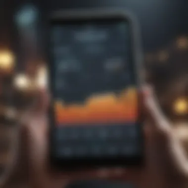Analytics for Mobile Affiliate Performance A data analytics chart related to mobile affiliate performance