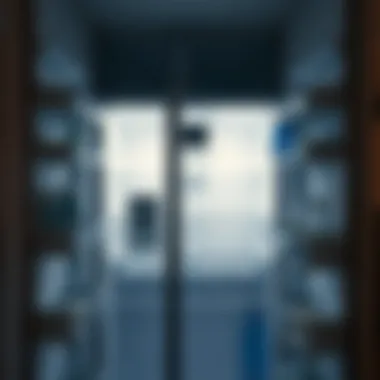 Interior layout of a Maytag refrigerator