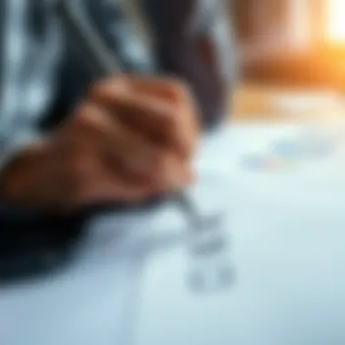 A compliance checklist being marked off