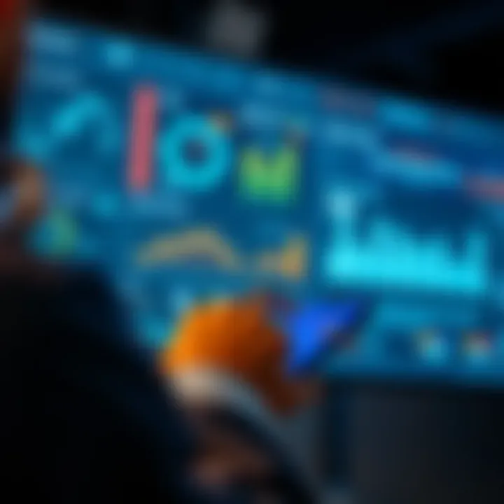 Navigating Financial Decision-Making User navigating through financial tools