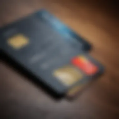 Illustration of responsible credit card usage