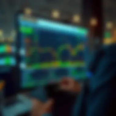 A strategic investment plan displayed on a digital screen