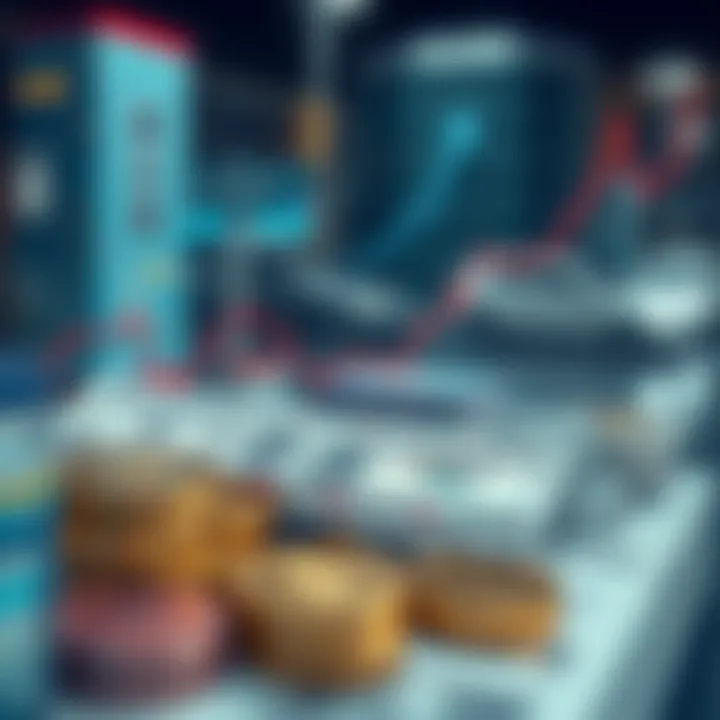 Infographic illustrating economic factors influencing currency value