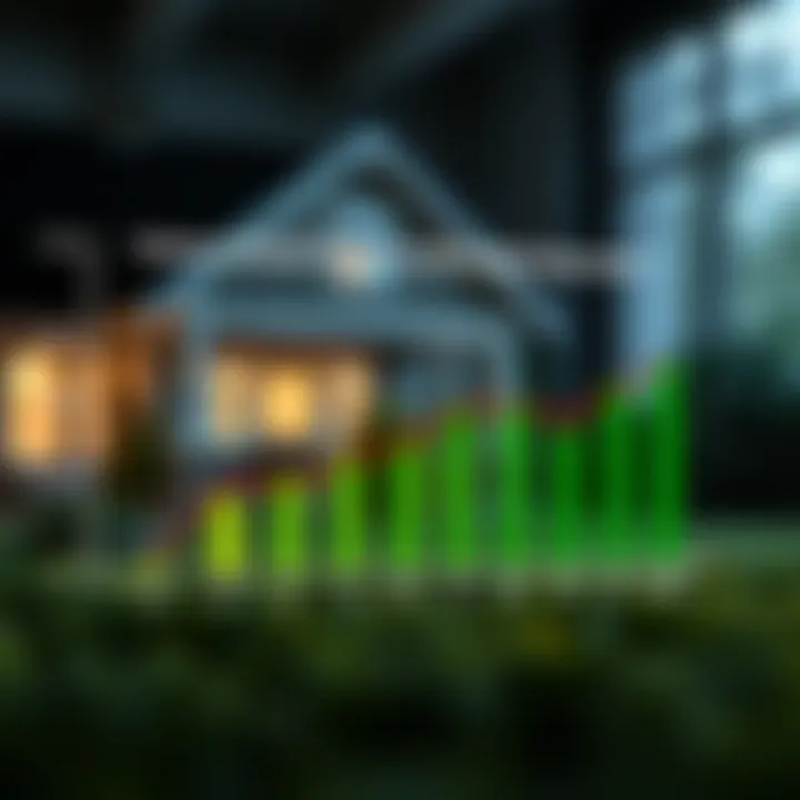 Impact of Interest Rates on Monthly Payments Graph illustrating various interest rates for home loans