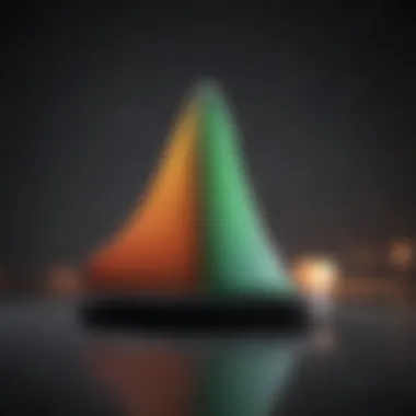 Normal Probability Distribution Curve Visual representation of a normal probability distribution curve