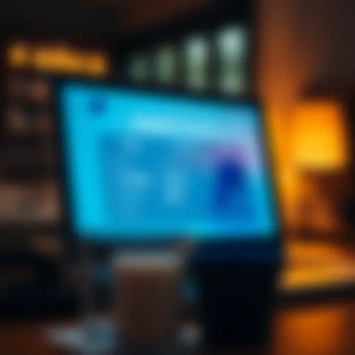 A visual representation of a digital savings account interface