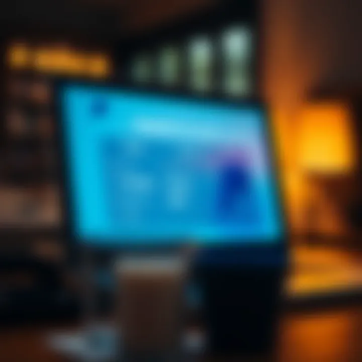 A visual representation of a digital savings account interface