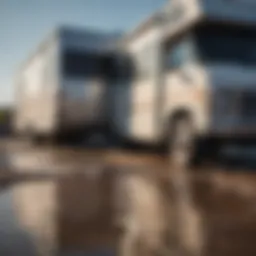 Visual representation of RVs at risk from water damage