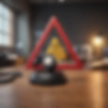 Warning Signs of Tax Debt Scam Calls An illustration depicting a phone ringing with a warning symbol