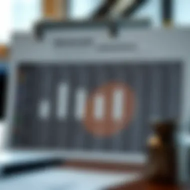 A financial breakdown chart for design patents