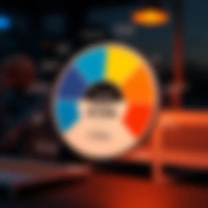 Factors influencing credit score illustrated