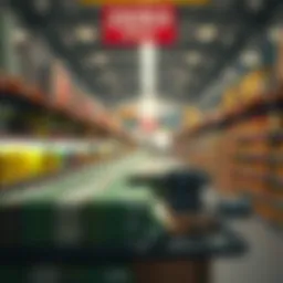 Visual representation of zero stock inventory model