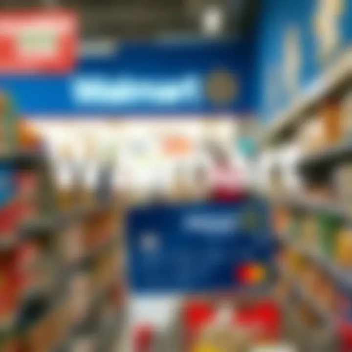 Application Process for Walmart Credit Card Graphic showing the application process for Walmart credit card