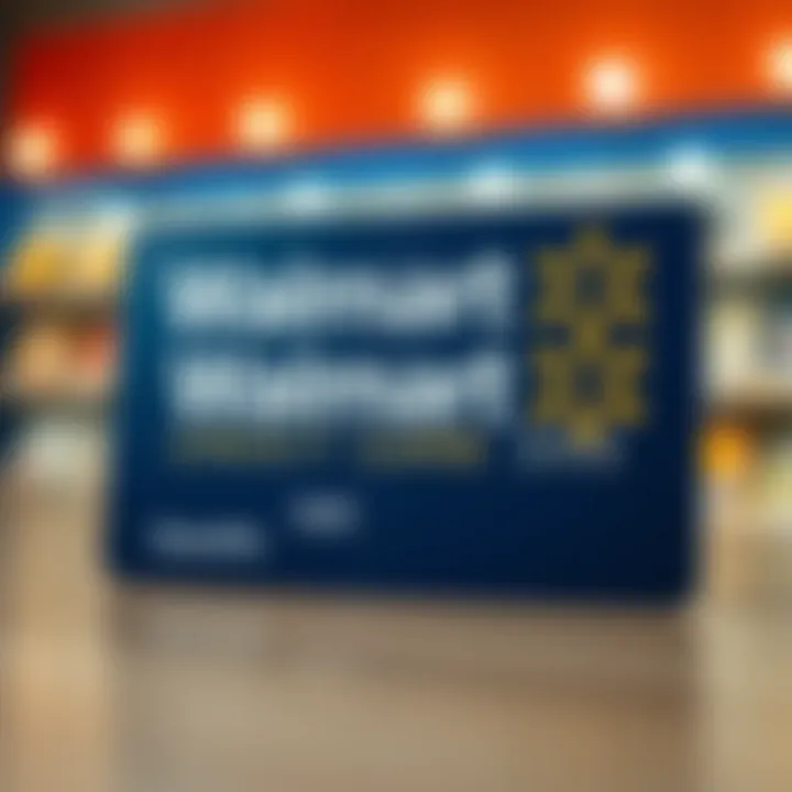 Benefits of Walmart Credit Card Visual representation of benefits offered by Walmart credit card